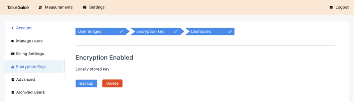 Encryption key